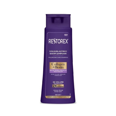 Restorex Collagen & Biotin Dolgunlaştırıcı Şampuan 500 ml - 1
