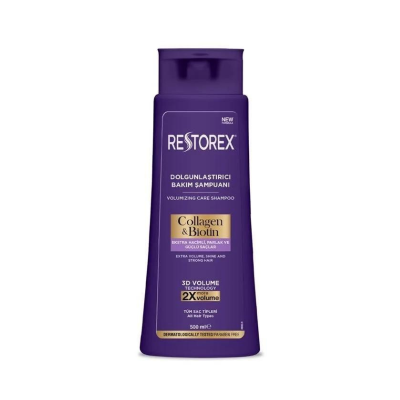 Restorex Collagen & Biotin Dolgunlaştırıcı Şampuan 500 ml - 2