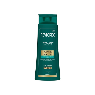 Restorex Onarıcı Keratin & Argan Bakım Şampuanı 500 ml - 1