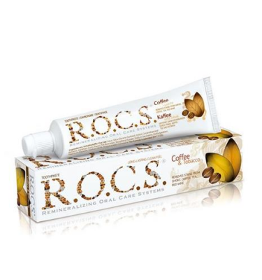 Rocs Kahve&Tütün Lekelerine Karşı Diş Macunu 60ml - 1