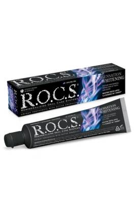 Rocs Sensation Whitening Beyazlatıcı Parlatıcı Diş Macunu 60 ml - 1