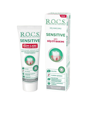 R.O.C.S. Sensitive Artı Diş Eti Bakımı Diş Macunu - 1
