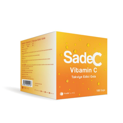 SadeC Vitamin C Takviye Edici Gıda 100 Saşe - 1