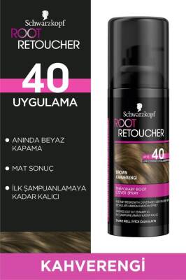 Schwarzkopf Root Retoucher Kahverengi Saçlar İçin Kapatıcı 120ml - 1