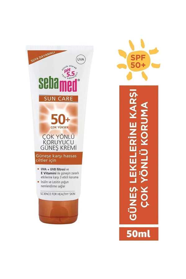 Sebamed Sun Spf 50 Çok Yönlü Koruyucu Güneş Kremi 50 ml -1
