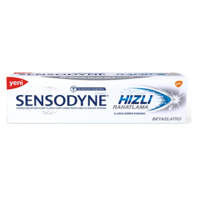 Sensodyne Diş Macunu Hızlı Rahatlama Beyazlatıcı 75 ml - 1