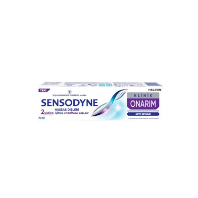 Sensodyne Klinik Onarım Aktif Beyazlık Diş Macunu 75 ml - 1