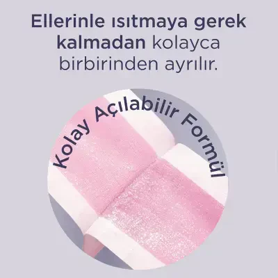 Sesu Hassas Ciltler İçin Vücut Ağda Bandı 12 Adet - 2
