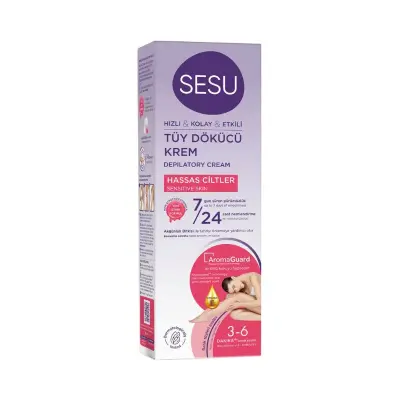 Sesu Tüy Dökücü Krem Hassas Ciltler 100 ml - 1