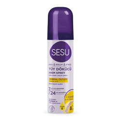 Sesu Tüy Dökücü Krem Sprey Normal Ciltler 150 ml - Sesu