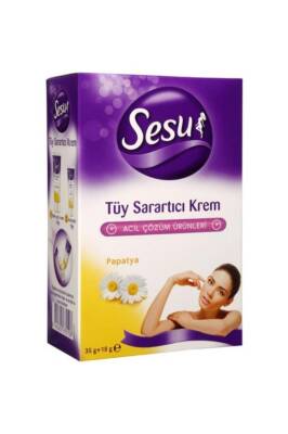 Sesu Tüy Sarartıcı Krem 35gr+18gr - 2