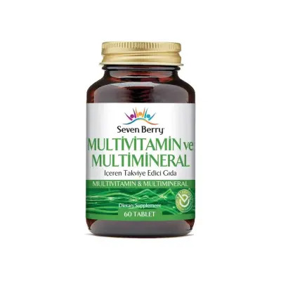 Seven Berry Beta Glukan İçeren Multivitamin 60 Tablet - 1