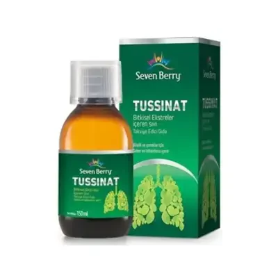 Seven Berry Tussinat Bitkisel İçerikli Şurup 150 ml - Seven Berry