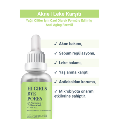 She Vec Hi Girls Bye Pores Serum 30 ml - 3