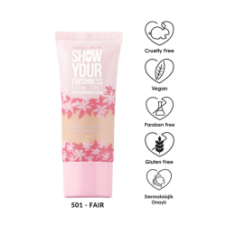 Show By Pastel Show Your Freshness Skin Tint Fondöten-501 Fair - 3