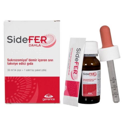 SideFer Damla Takviye Edici Gıda 30 ml Şişe - Sidefer