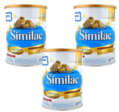 Similac 1 Bebek Sütü 850 gr 3 Adet - 1
