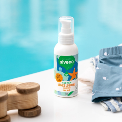 Siveno %100 Doğal Çocuklar Için Güneş Losyonu 100 ml - 7