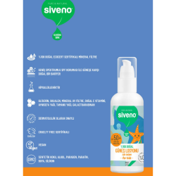 Siveno %100 Doğal Çocuklar Için Güneş Losyonu 100 ml - 8