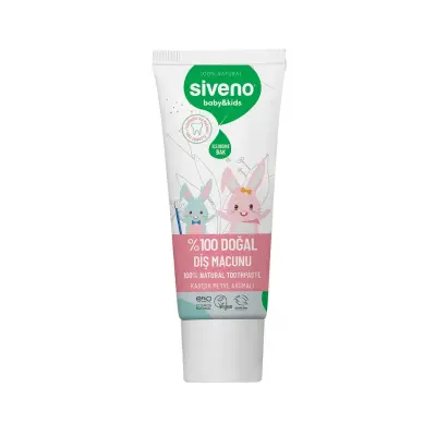 Siveno %100 Doğal Diş Macunu Çocuk & Bebek 50 ml - 1