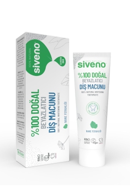 Siveno Doğal Beyazlatıcı Nane Ferahlığı Diş Macunu 65 gr - 3