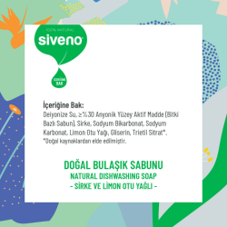 Siveno Doğal Bulaşık Sabunu 500 ml - 8