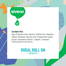 Siveno Doğal Roll-On Sportif 50 ml - 7