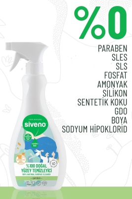 Siveno Leke Çıkarıcı Bitkisel Yüzey Temizleyici 500 ml - 4