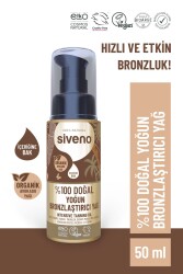 Siveno Nemlendirici Etkili Yoğun Bronzlaştırıcı Yağ 50 ml - 2