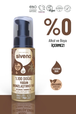 Siveno Nemlendirici Etkili Yoğun Bronzlaştırıcı Yağ 50 ml - 4