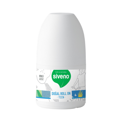 Siveno Roll-on Teen Doğal Erkekler Için 50 ml - 1