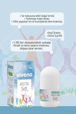 Siveno Teen Unisex Doğal Roll-on 50 ml - 3