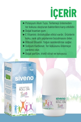Siveno Teen Unisex Doğal Roll-on 50 ml - 4