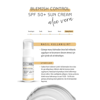 Skin401 Blemish Control Spf+50 Sunscreen 50 ml - 3