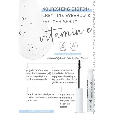 Skin401 Nourishing Biotin + Creatine Eyebrow & Eyelash Serum 6.5 ml - 4