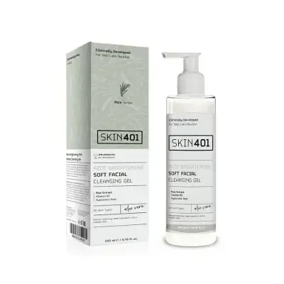 Skin401 Rice Brightening Soft Facial Cleansing Gel 200 ml - 1