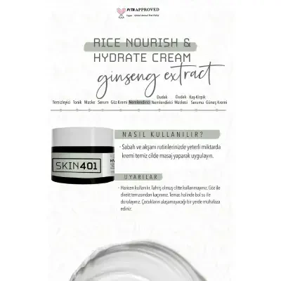 Skin401 Rice Nourish and Hydrate Silky Cream 50 ml - 3