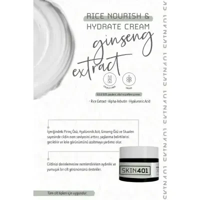 Skin401 Rice Nourish and Hydrate Silky Cream 50 ml - 4