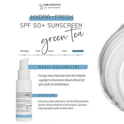 Skin401 Spf50+ Hydra-Fresh Sunscreen 50 ml - 4