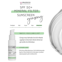 Skin401 spf50+ Mineral Filter Suncreen 50 ml - 4