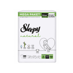 Sleepy Natural Bebek Bezi Mega Fırsat Junior 5 Numara 112 Adet - Sleepy