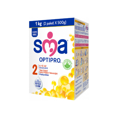 Sma Optipro Probiyotik 2 Numara Bebek Sütü 1000 gr - 1