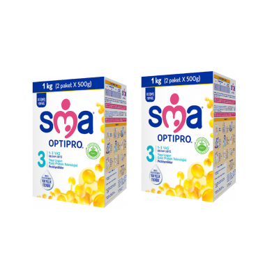 Sma Optipro Probıyotık 3 Numara Bebek Sütü 1000 gr x 2 - 1