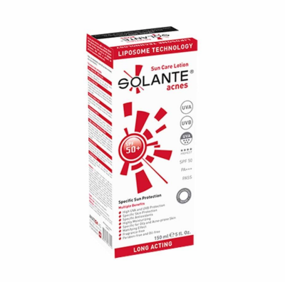 Solante Acnes Sun Care Lotion SPF 50+ 150 ml - 1