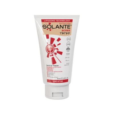Solante Acnes Tinted Lotion SPF 50+ 50 ml - 1