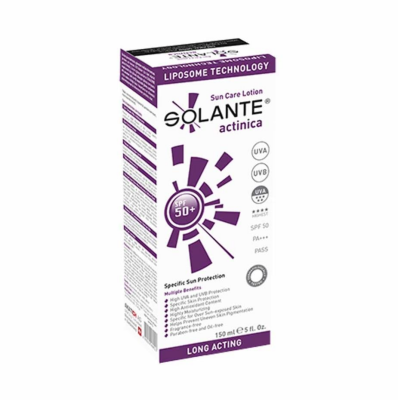 Solante Actinica Sun Care Lotion Spf 50+ 150 ml - 1