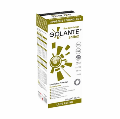 Solante Antiox Sun Care Lotion SPF 50+ 150 ml - 1