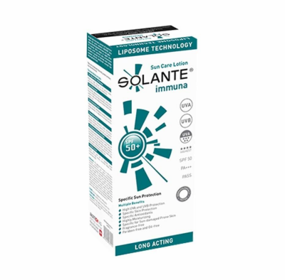 Solante Immuna SPF 50+ Güneş Losyonu 150 ml - 1