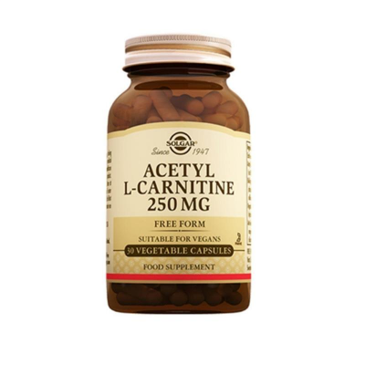Solgar Acetyl L-Carnitine 250 mg 30 Kapsül - 1