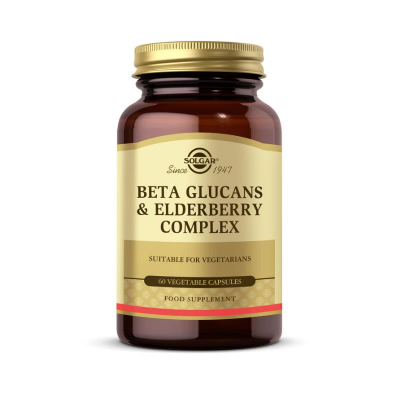 Solgar Beta Glucans & Elderberry Compleks 60 Tablet - 1